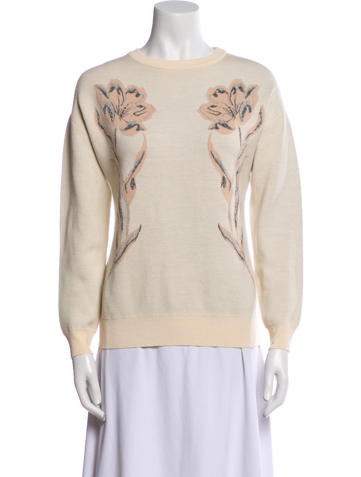 Alexander McQueen Wool Bateau Neckline Sweater