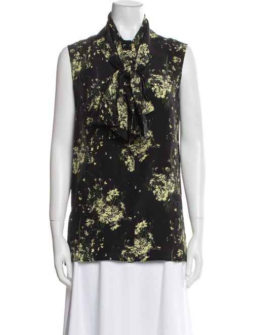 Alexander McQueen 2015 Silk Button-Up Top