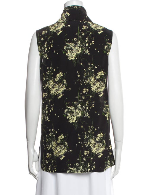 Alexander McQueen 2015 Silk Button-Up Top