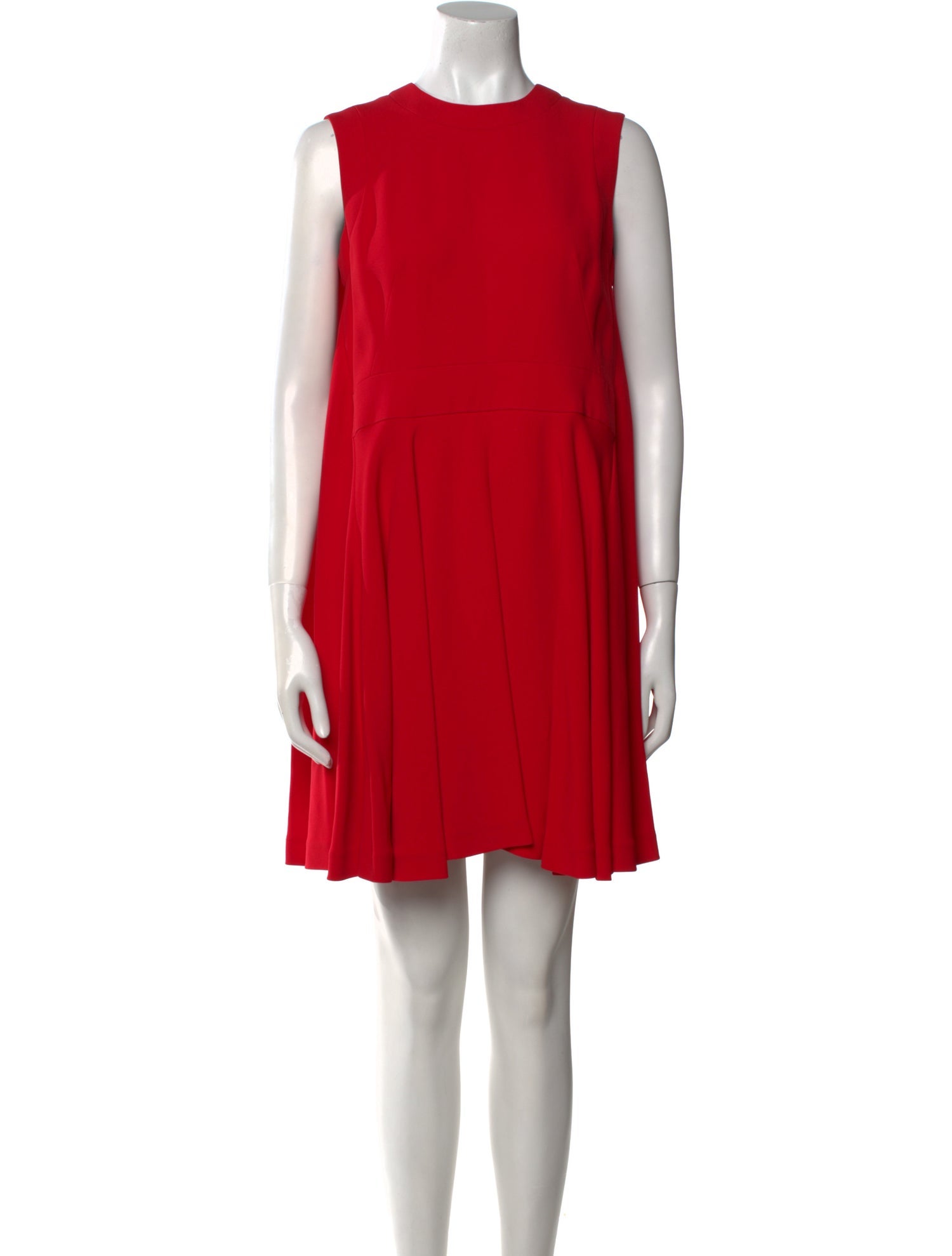 Alexander McQueen Crew Neck Mini Dress