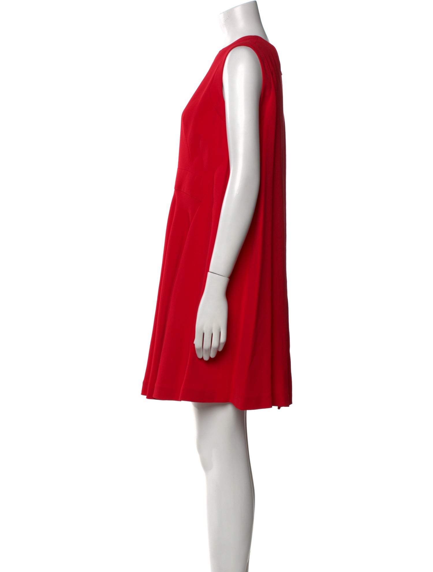 Alexander McQueen Crew Neck Mini Dress