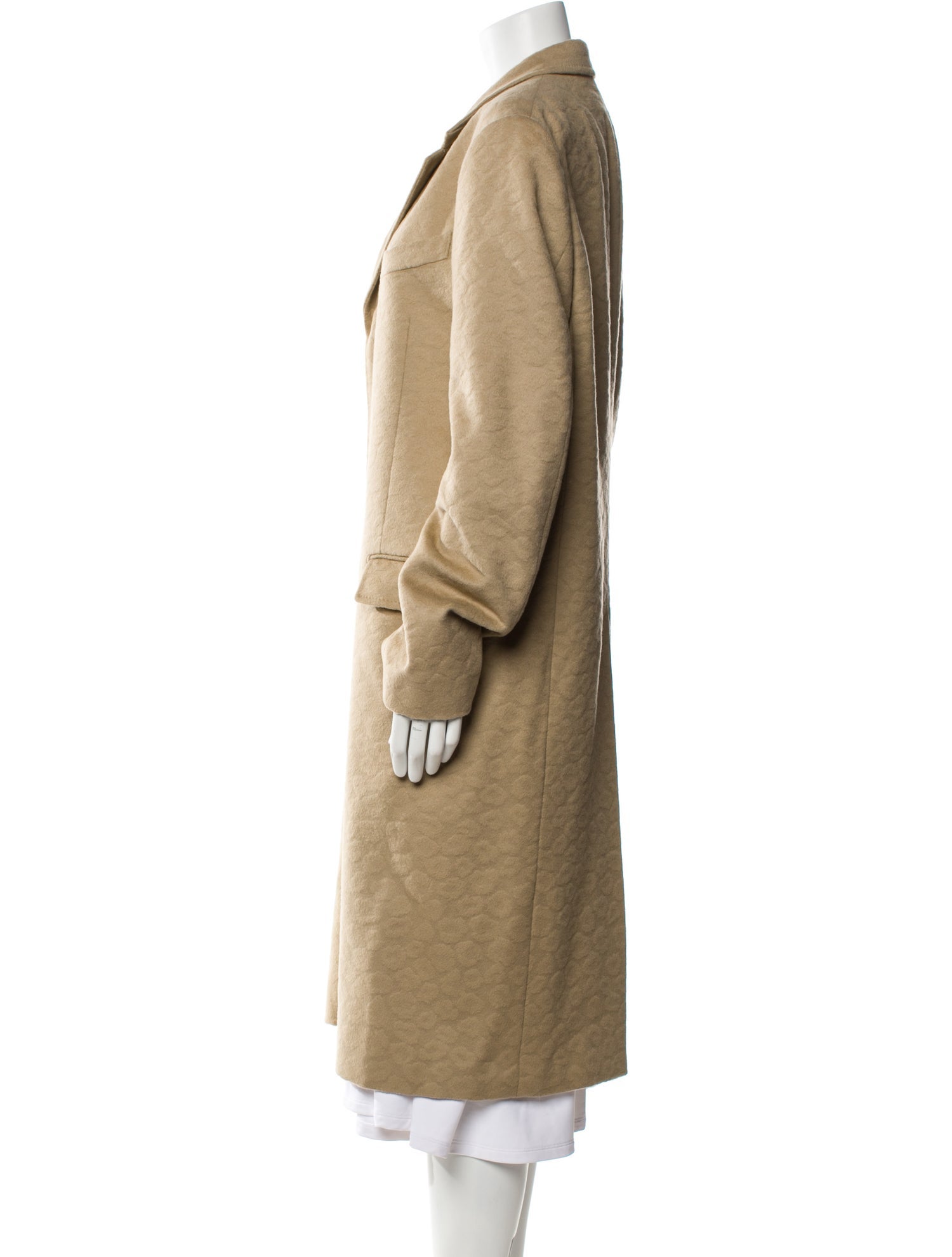 Alexander McQueen Wool Trench Coat