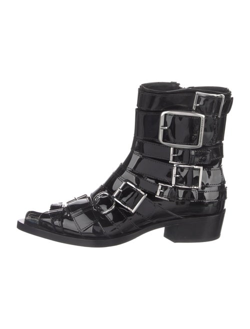 Alexander McQueen Patent Leather Boots