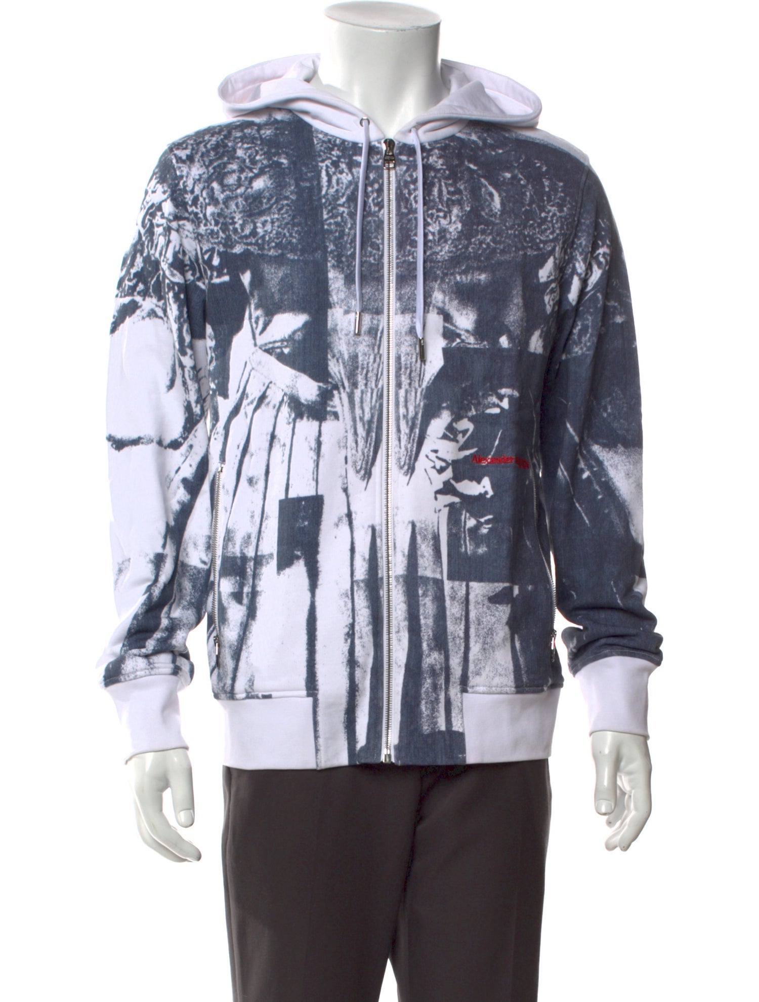 Alexander McQueen 2020 Graphic Print Hoodie