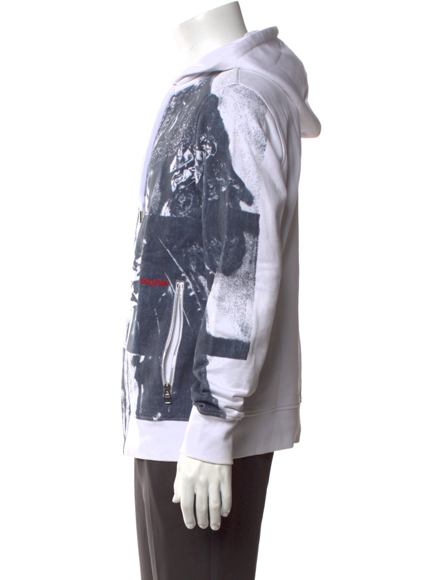 Alexander McQueen 2020 Graphic Print Hoodie