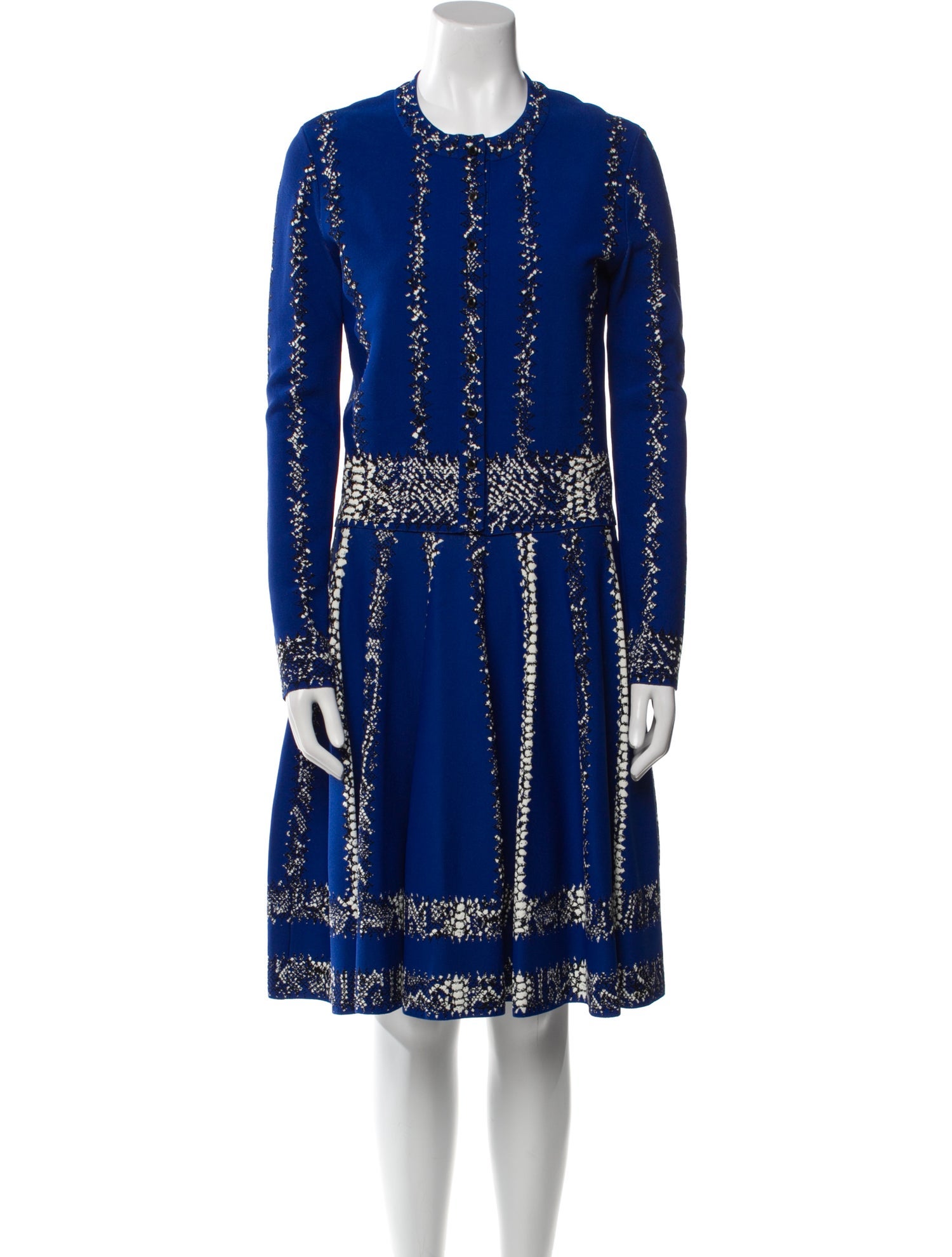 Alexander McQueen Printed Knee-Length Dress