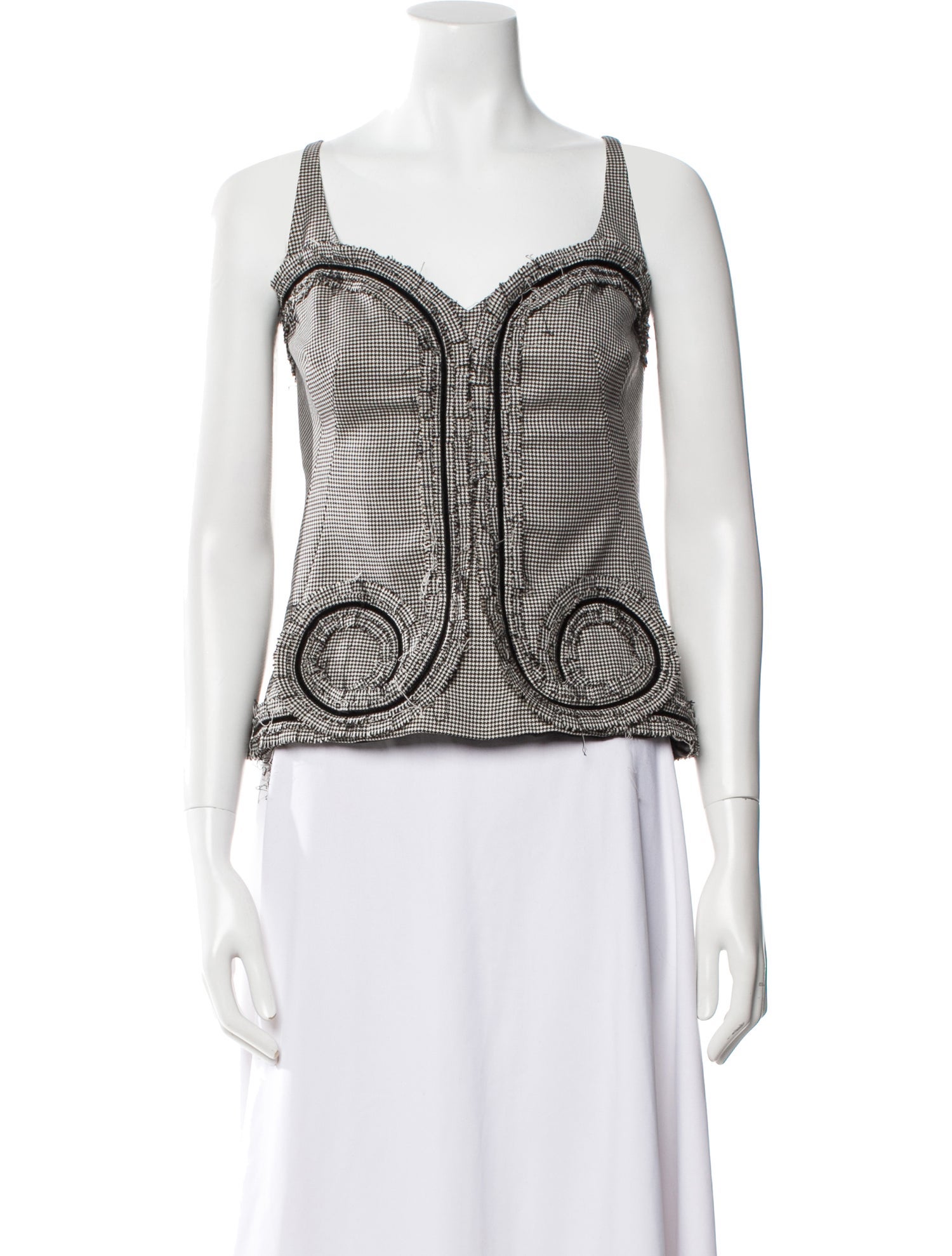 Alexander McQueen Vintage 2005 Crop Top