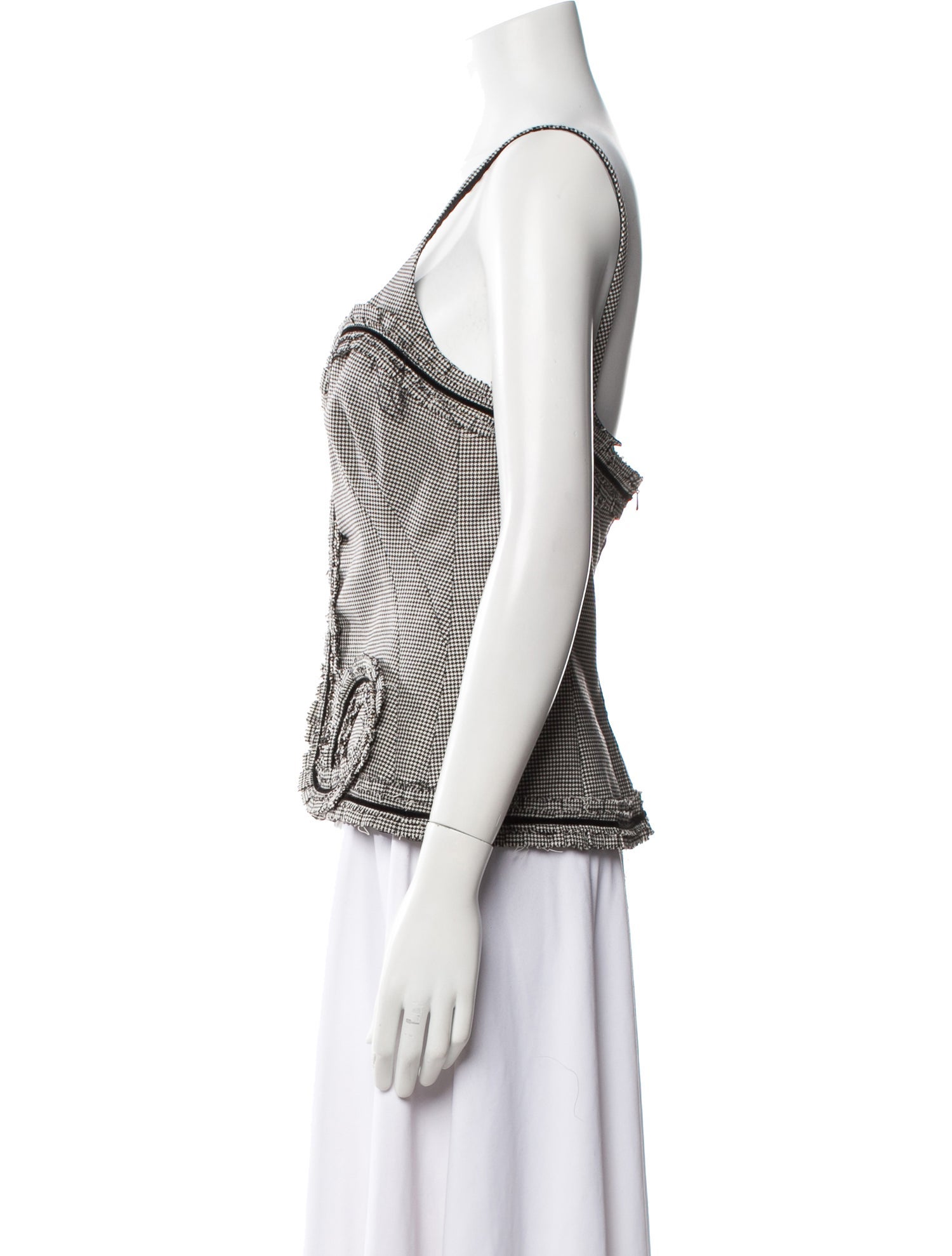 Alexander McQueen Vintage 2005 Crop Top