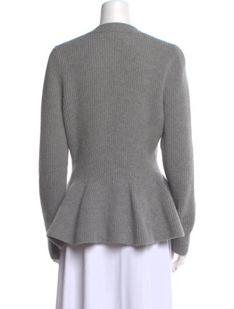 Alexander McQueen Wool V-Neck Sweater