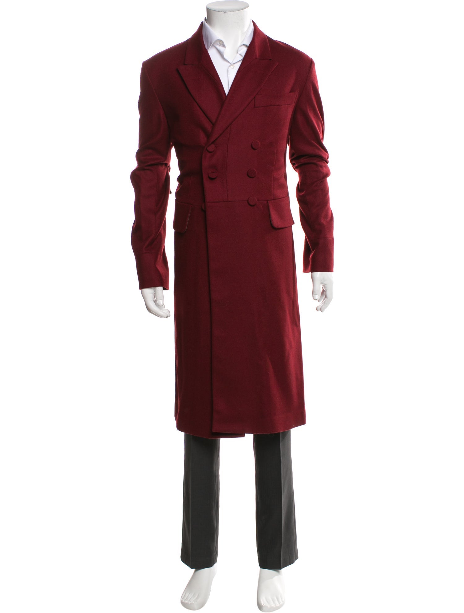 Alexander McQueen Cashmere Trench Coat