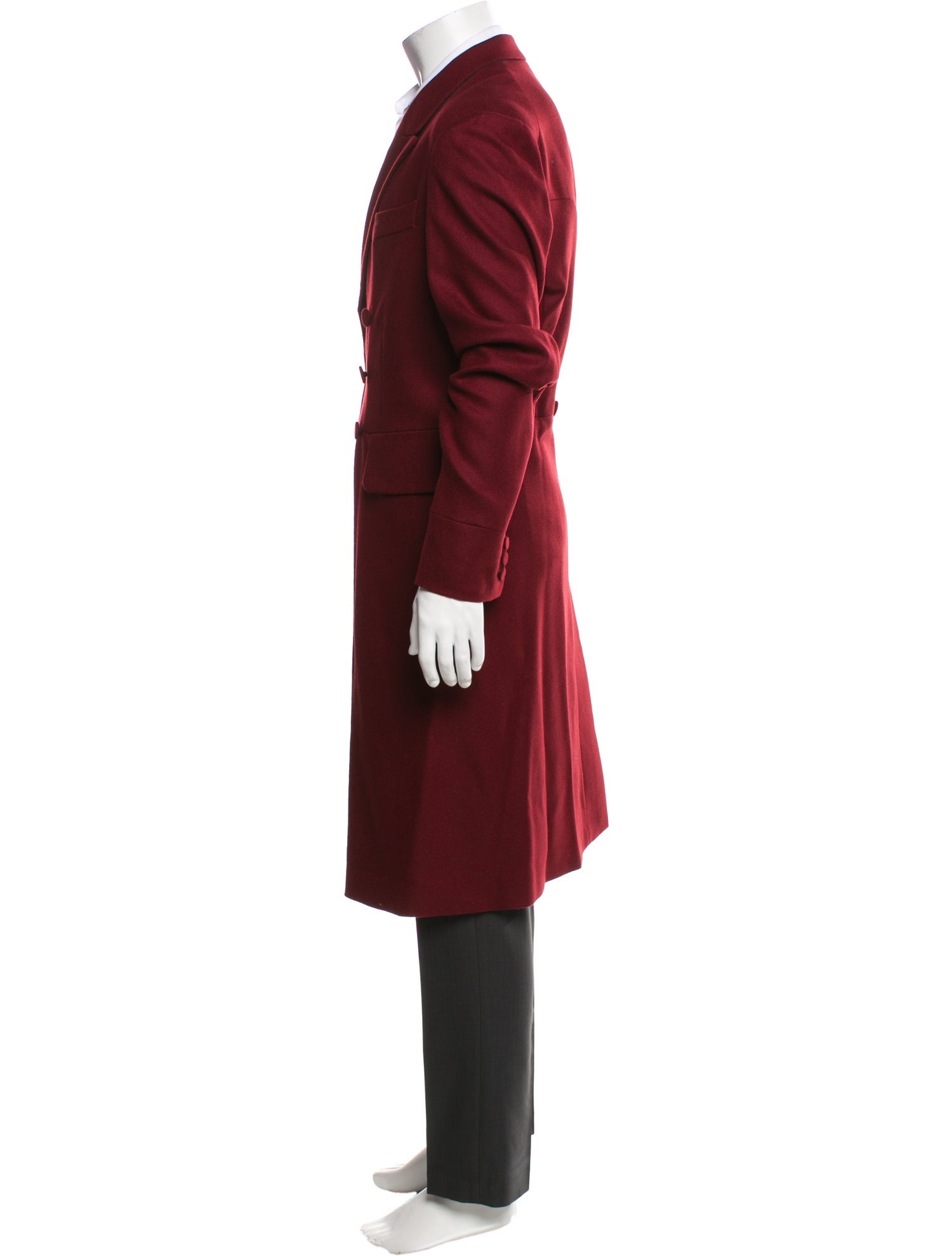 Alexander McQueen Cashmere Trench Coat