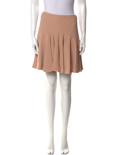 Alexander McQueen Ruffle Embellishment Mini Skirt