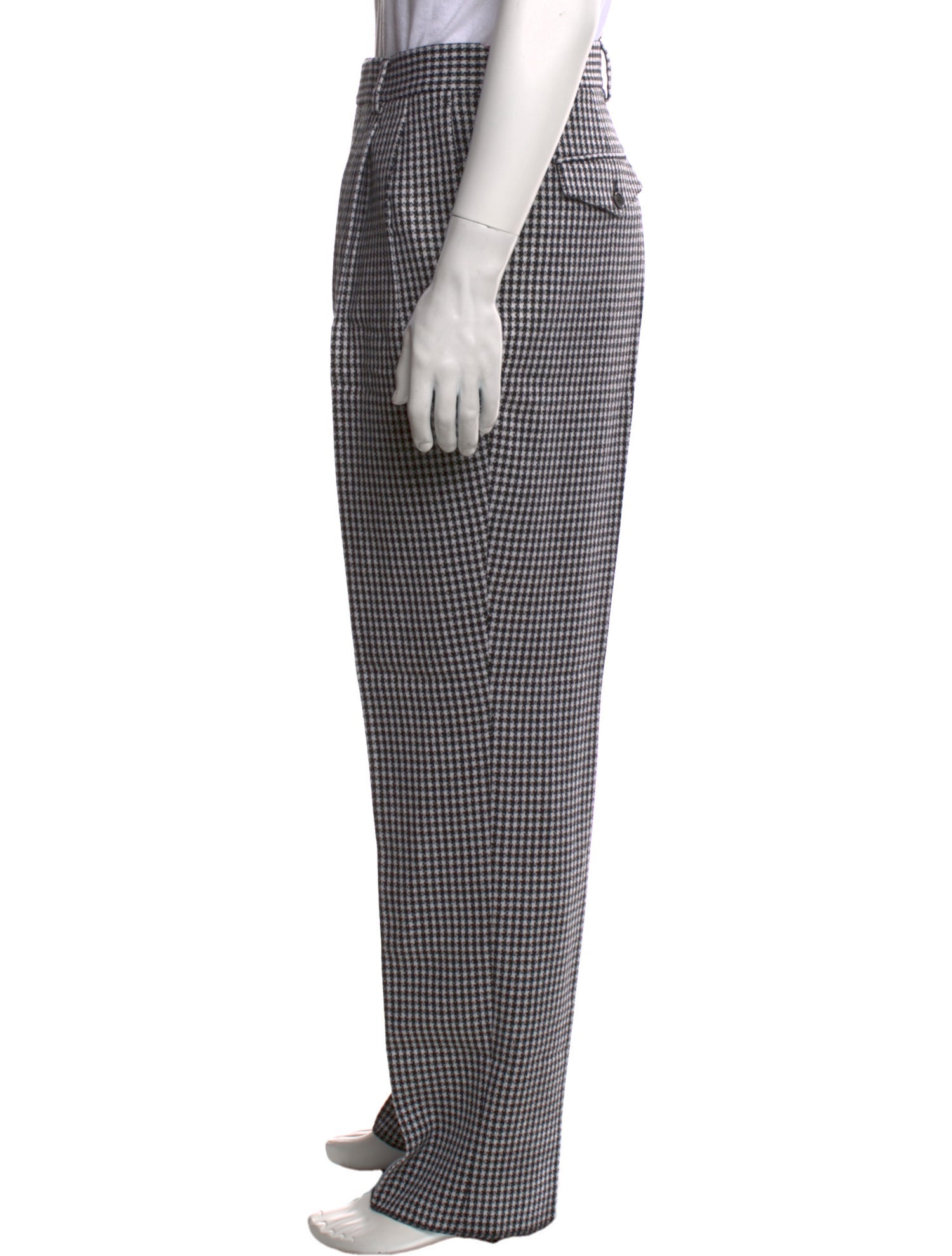 Alexander McQueen Virgin Wool Pants w/ Tags