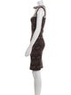 Alexander McQueen Lace Pattern Knee-Length Dress