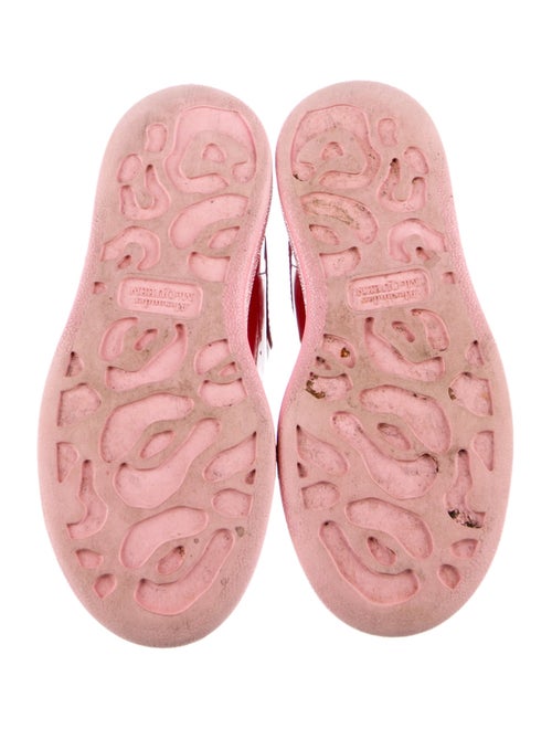 Alexander McQueen Girls' Pink Patent Sneakers