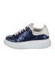 Alexander McQueen Girls' Glitter Leather Low Top Sneaker
