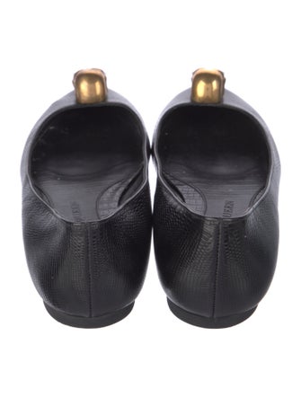 Alexander McQueen Skull Leather Flats