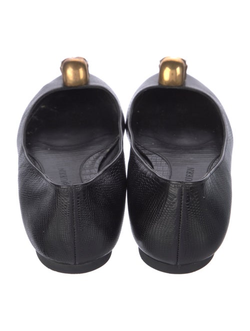 Alexander McQueen Skull Leather Flats