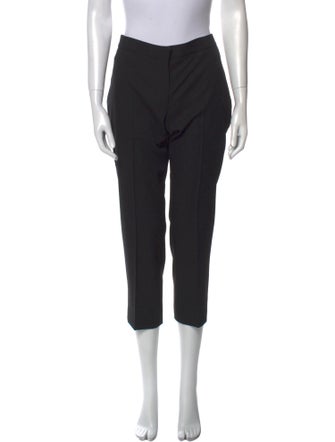 Alexander McQueen Virgin Wool Straight Leg Pants