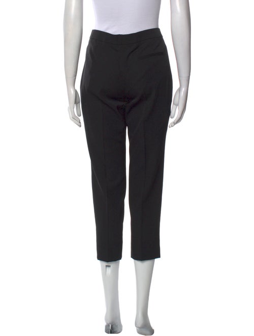 Alexander McQueen Virgin Wool Straight Leg Pants