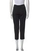 Alexander McQueen Virgin Wool Straight Leg Pants