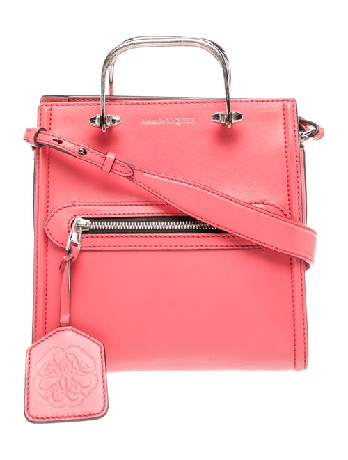 Alexander McQueen Leather Top Handle Bag