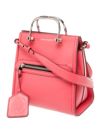 Alexander McQueen Leather Top Handle Bag