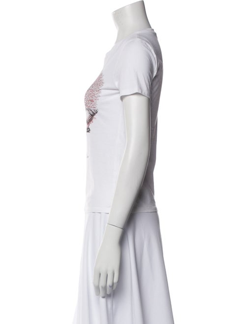 Alexander McQueen Graphic Print Crew Neck T-Shirt