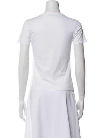 Alexander McQueen Graphic Print Crew Neck T-Shirt