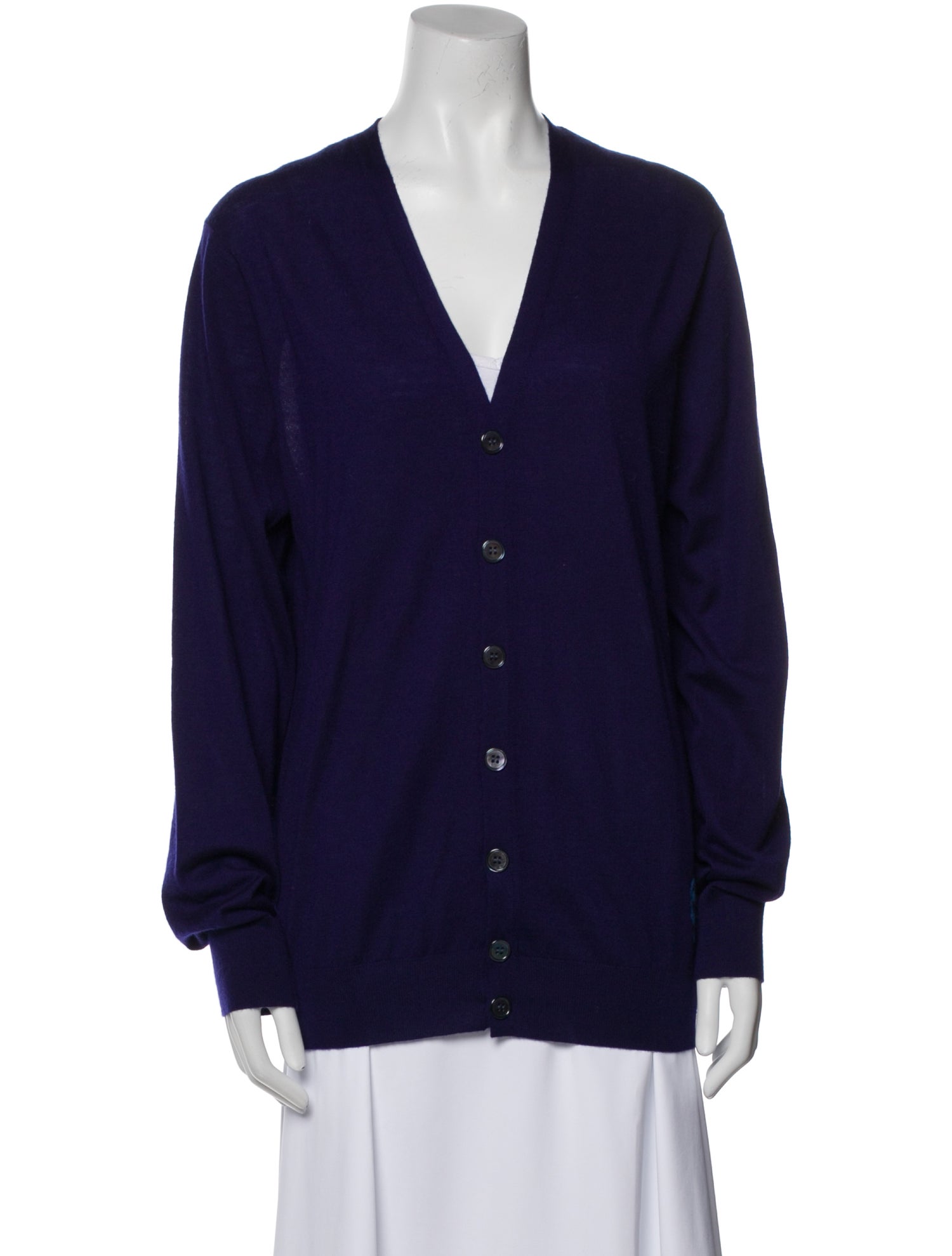 Alexander McQueen Cashmere V-Neck Sweater