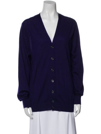 Alexander McQueen Cashmere V-Neck Sweater