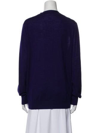 Alexander McQueen Cashmere V-Neck Sweater