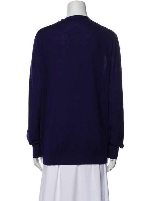 Alexander McQueen Cashmere V-Neck Sweater