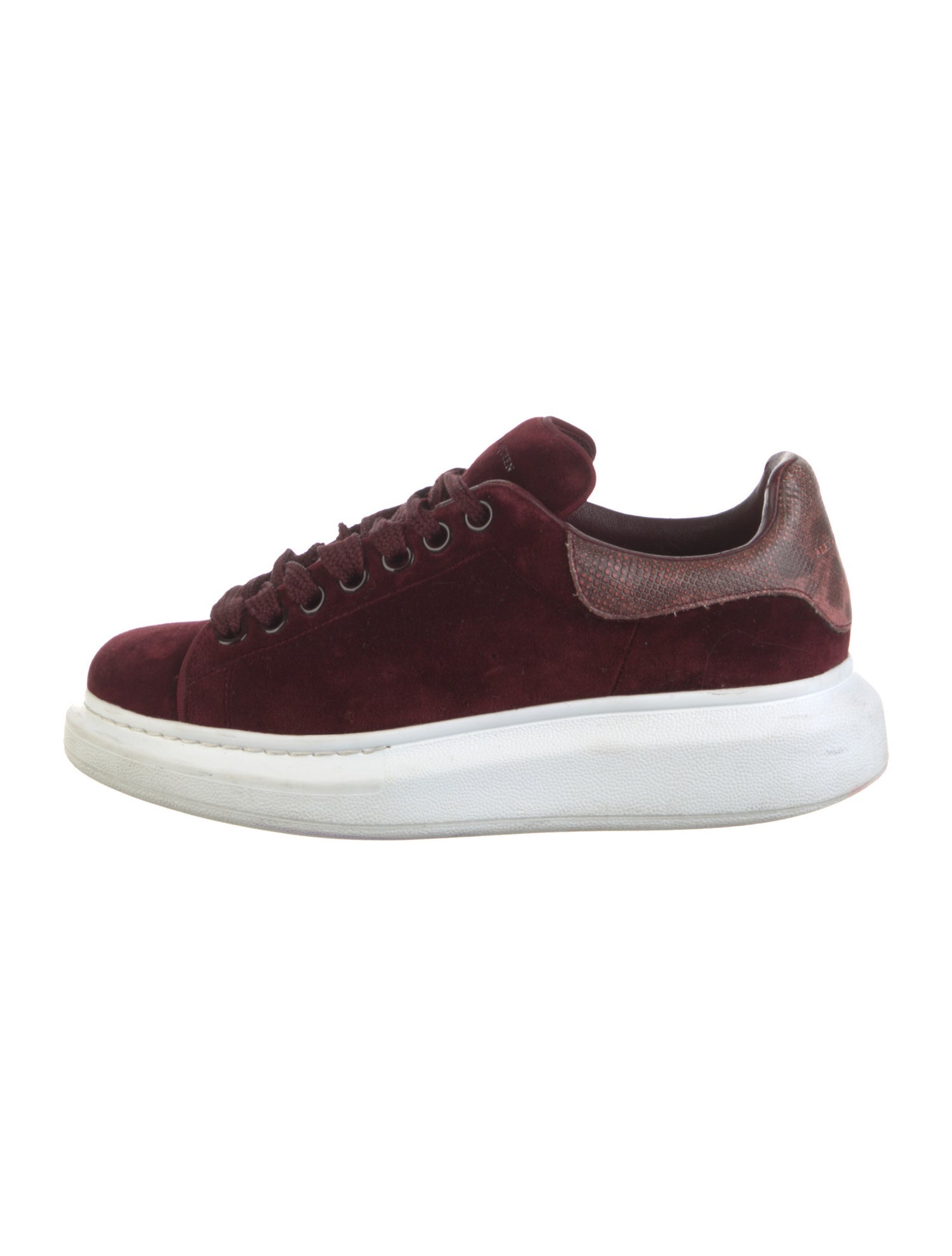 Alexander McQueen Velvet Sneakers