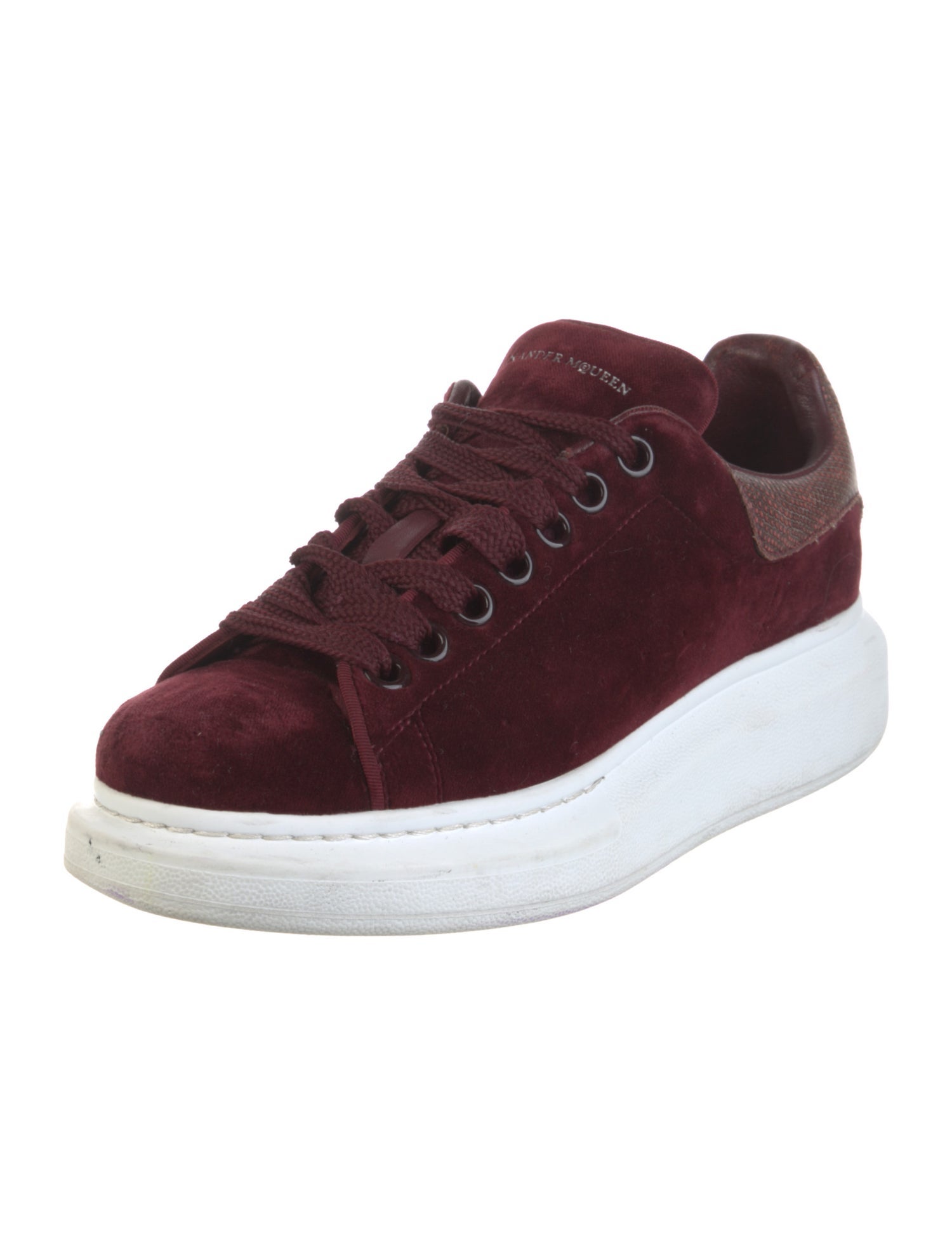 Alexander McQueen Velvet Sneakers