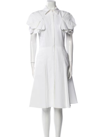 Alexander McQueen 2014 Midi Length Dress
