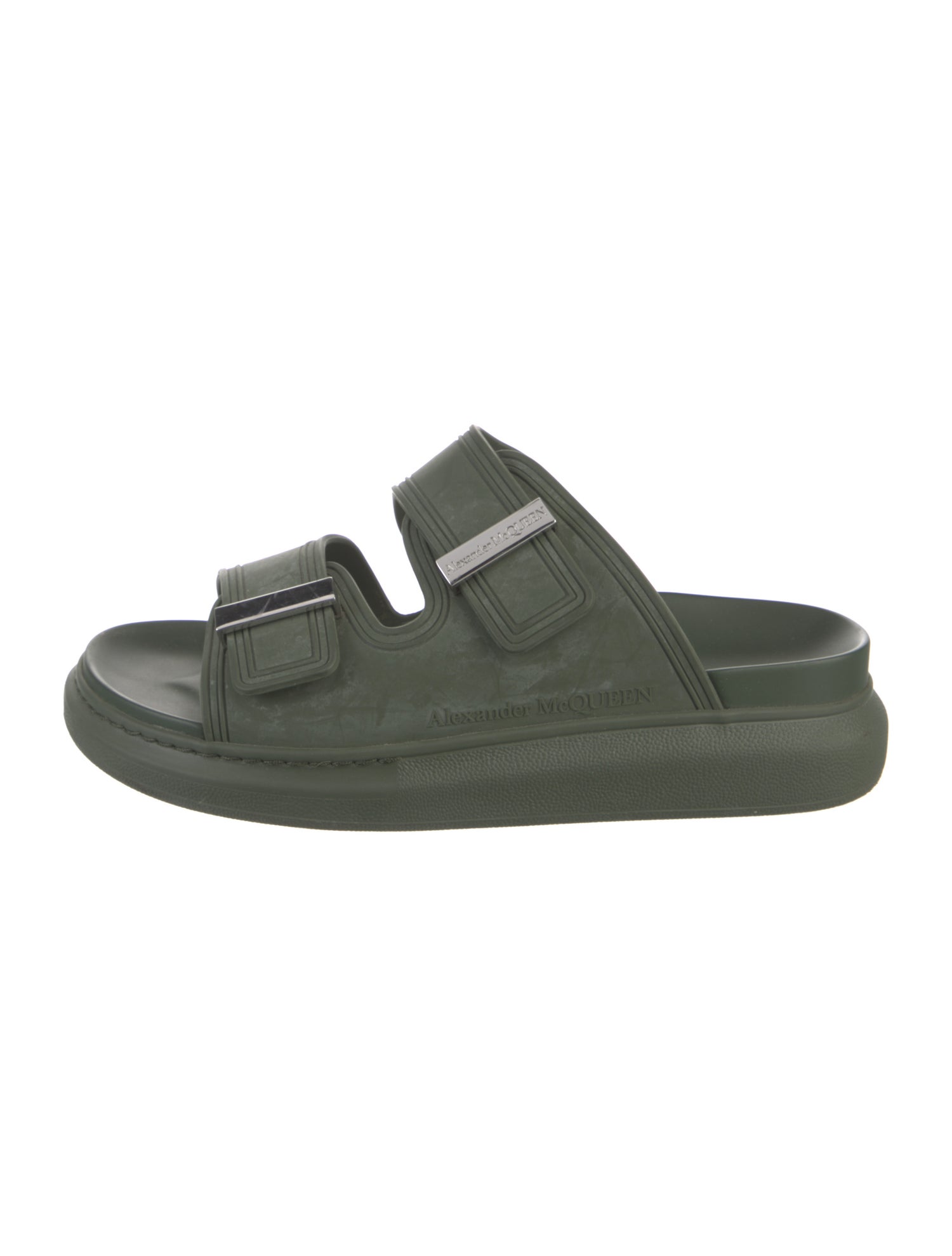 Alexander McQueen Rubber Slides
