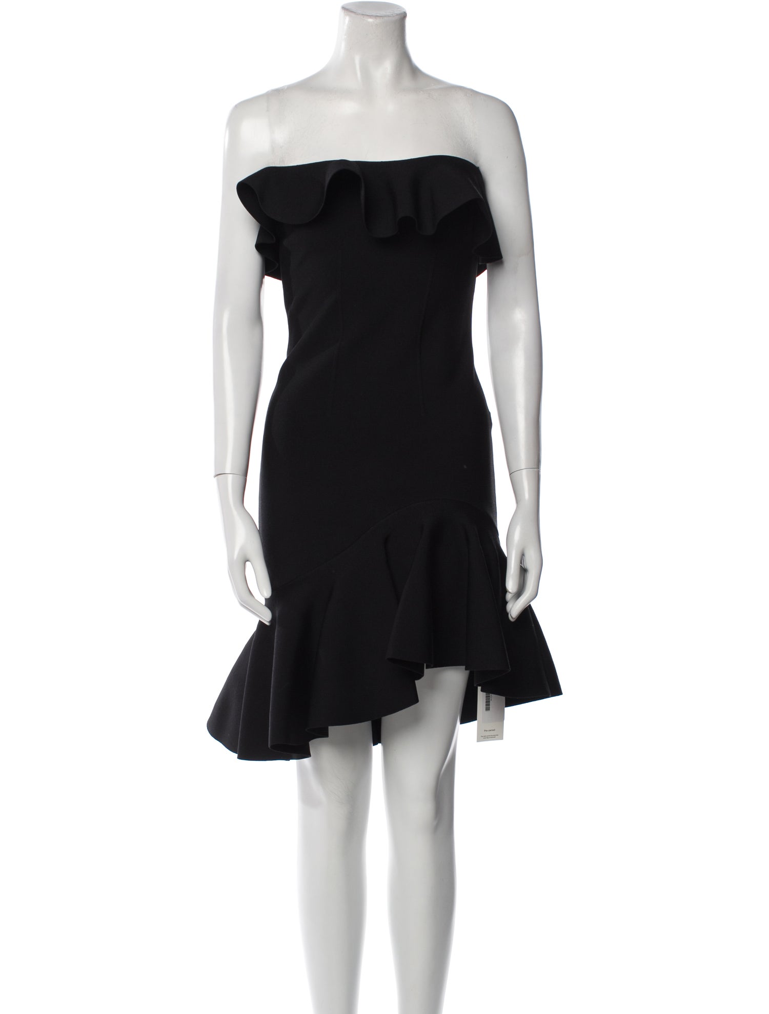 Alexander McQueen Strapless Mini Dress