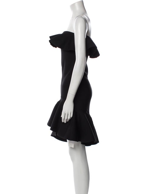 Alexander McQueen Strapless Mini Dress