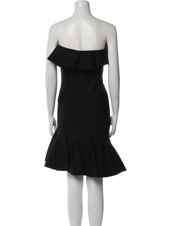 Alexander McQueen Strapless Mini Dress
