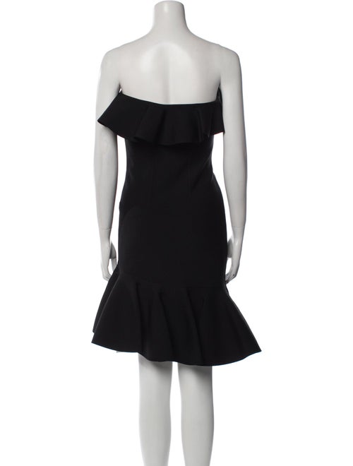 Alexander McQueen Strapless Mini Dress