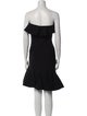 Alexander McQueen Strapless Mini Dress