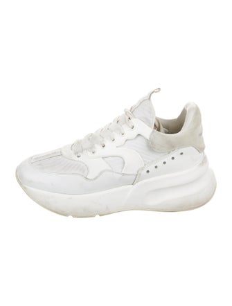 Alexander McQueen Leather Chunky Sneakers