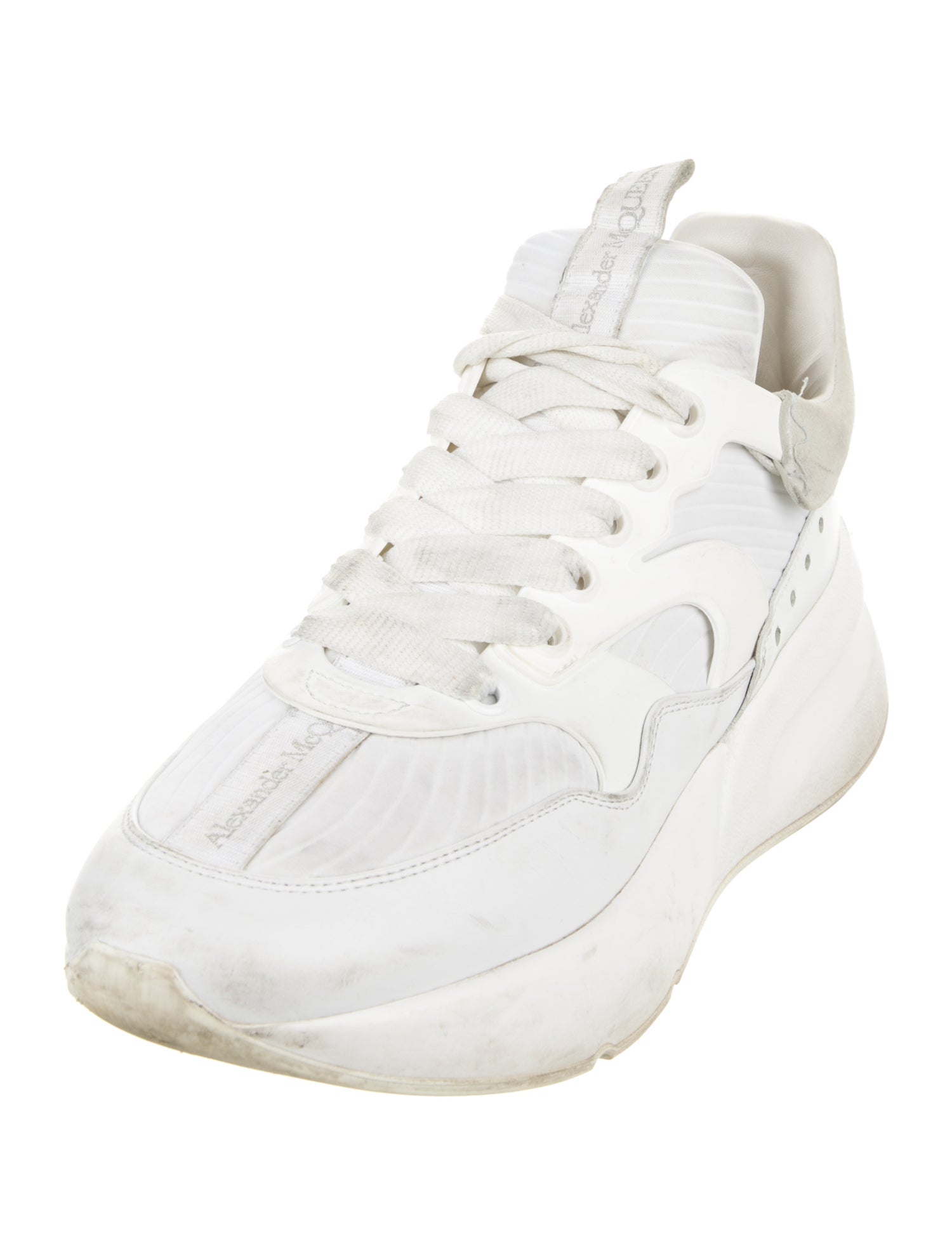 Alexander McQueen Leather Chunky Sneakers