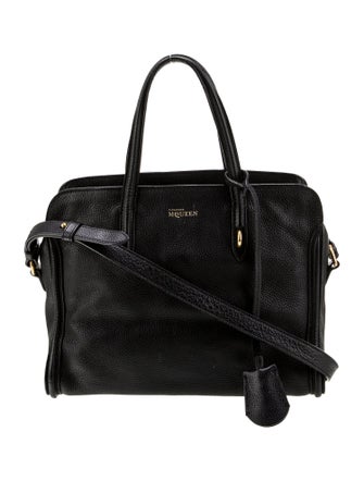 Alexander McQueen Leather Top Handle Bag