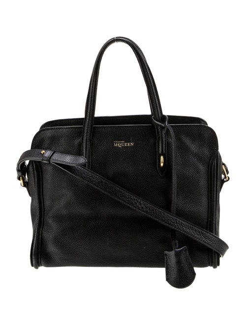 Alexander McQueen Leather Top Handle Bag