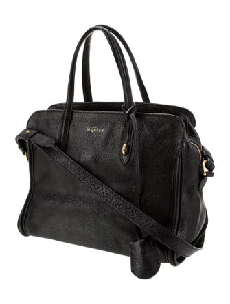 Alexander McQueen Leather Top Handle Bag