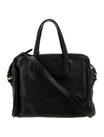 Alexander McQueen Leather Top Handle Bag