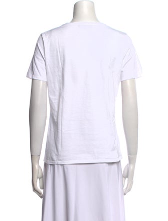 Alexander McQueen Graphic Print Crew Neck T-Shirt