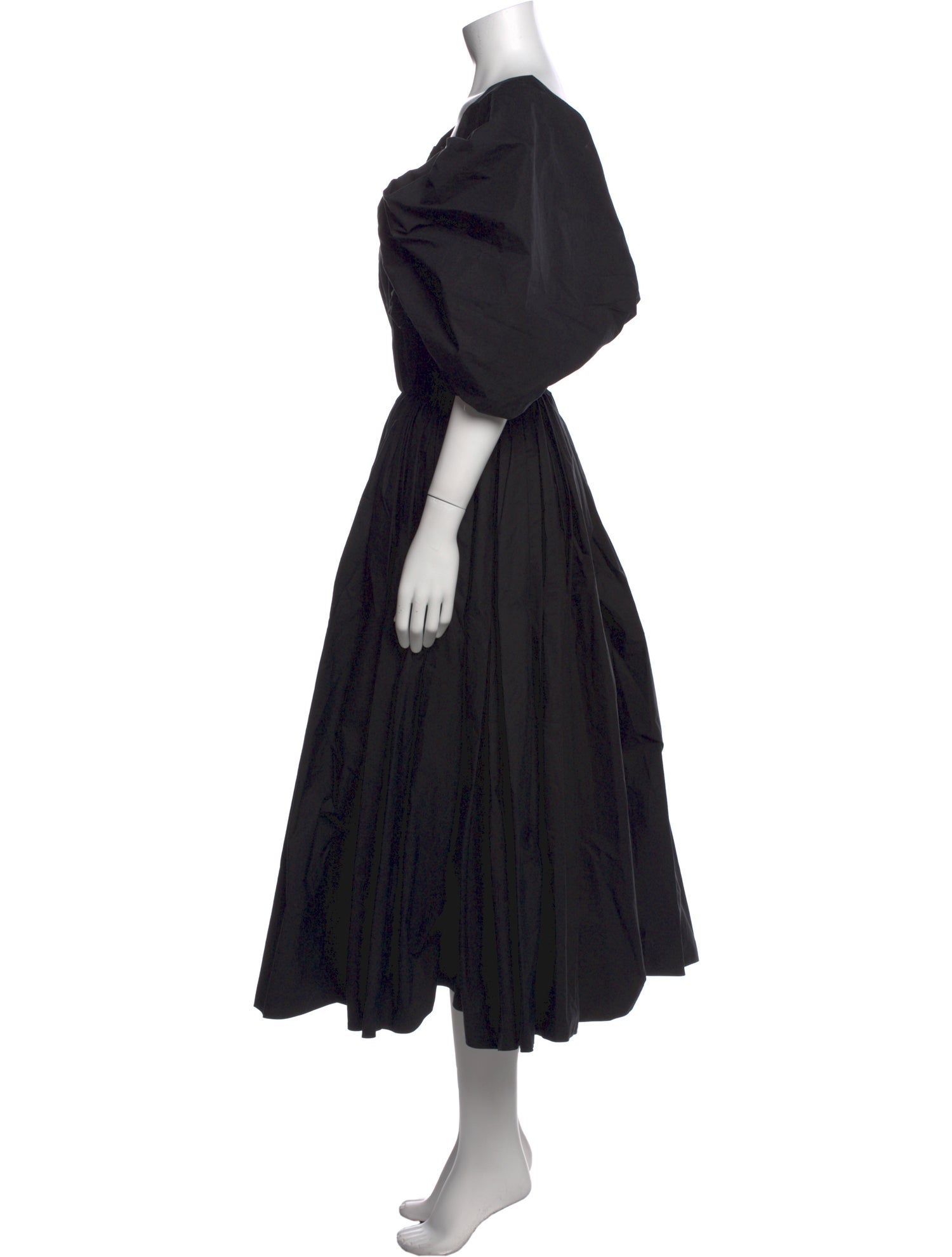 Alexander McQueen Square Neckline Long Dress